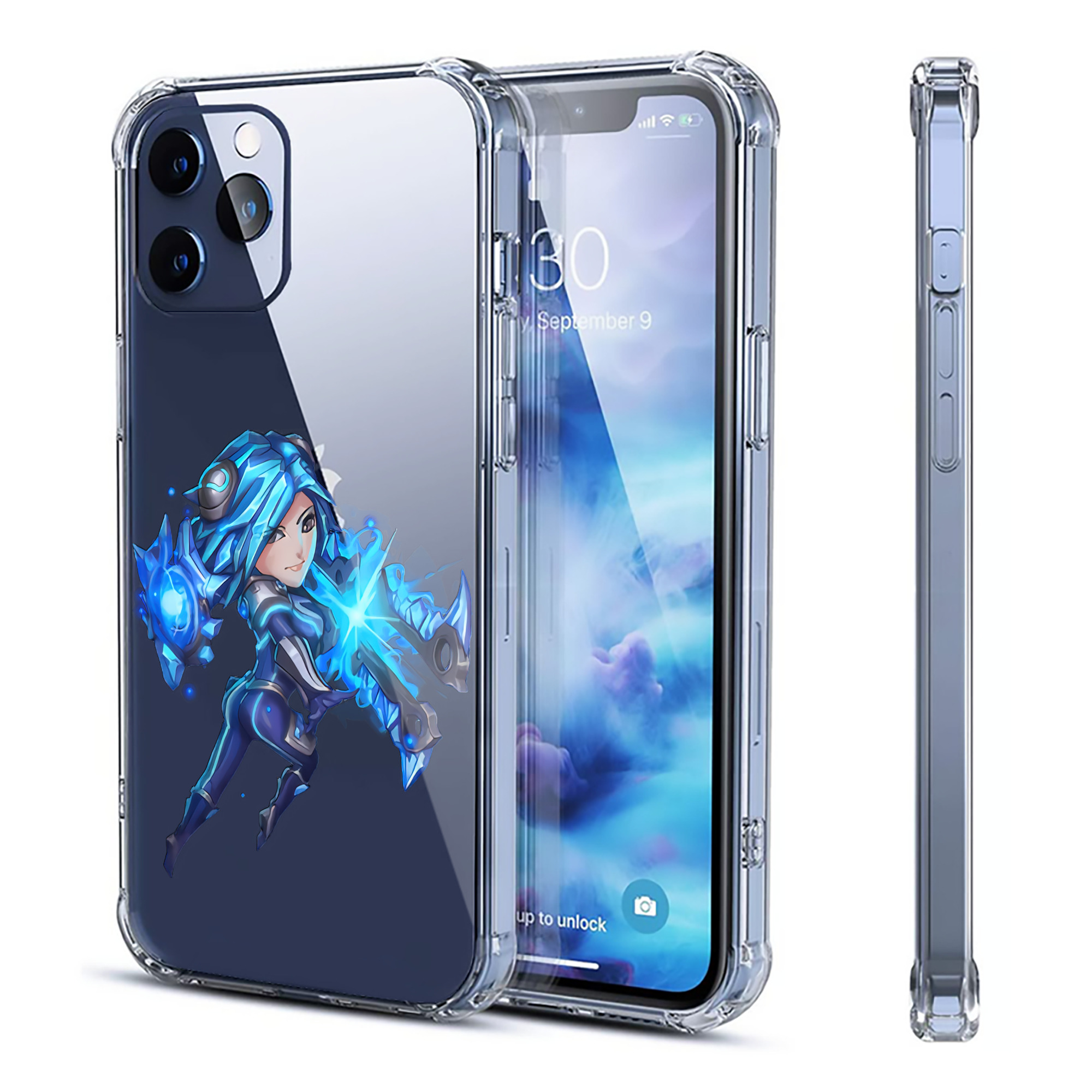 （画像用） リーグ・オブ・レジェンド League of Legends LOL 【iPhone 12シリーズ対応】透明スマホケース（クリアソフトケース）